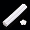 Luminous Handmade Polymer Clay Nail Art Decoration, Fashion Nail Care, No Hole Tubes, Flower, WhiteSmoke, 47~50x8~10x8~10mm