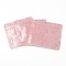 Plastic Zip Lock Bag, Storage Bags, Self Seal Bag, with Top Seal, Cartoon, Pink, Strawberry, 10x11x0.15cm, Unilateral Thickness: 2.7 Mil(0.07mm), 100pcs/bag