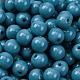 Непрозрачные цветные стеклянные бусины SEED-Z004-P8MM-07-3