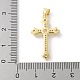 Латунные микро проложить кубического циркония подвески KK-P294-07G-04-3