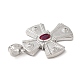 Латунные микро проложить кубического циркония подвески KK-M246-01P-3