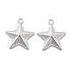 Подвески из нержавеющей стали 304 с защитой от потускнения STAS-R130-53P-1