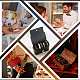 Мешочек для обручальных колец из искусственной кожи ABAG-WH0045-10A-6