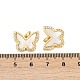 Латунные микро проложить кубического циркония подвески KK-U058-08G-03-3