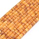 Бусины из натурального белого нефрита G-P575-B14-6x1mm-03-2