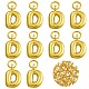 Латунные подвески с покрытием 10шт KK-SZ0002-55G-D-1