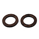 Подвески из натурального дерева венге WOOD-T023-51B-01-3
