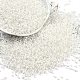 Непрозрачные цвета блестящие стеклянные бусины SEED-H003-12A-1
