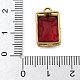 Подвески из нержавеющей стали 304 со стразами STAS-M084-06G-01-3