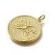 Латунные подвески KK-C090-41G-04-3