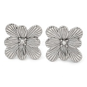 Серьги-гвоздики из нержавеющей стали 304 EJEW-B109-05P
