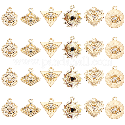 Подвески из сплава 24шт 6 стиля FIND-BC0002-66-1