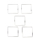 Brass Beads Frames, Cadmium Free & Lead Free, Square, 925 Sterling Silver Plated, 20x20x1mm