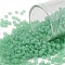 TOHO Round Seed Beads, Japanese Seed Beads, (1144) Milky Kiwi, 8/0, 3mm, Hole: 1mm, about 222pcs/10g