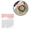 Rectangle EVA Zip Lock Bags, Resealable Packaging Bags, Self Seal Bag, Clear, 10.6x8.8cm, Unilateral Thickness: 7.8 Mil(0.2mm)
