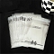 OPP Cellophane Bags, Top Seal Bags, Bowknot, 10x8x0.3cm, 50pcs/set, Thickness: 2.7 Mil(0.07mm)