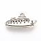 Tibetan Style Alloy Pendants, Ship, Cadmium Free & Lead Free, Antique Silver, 15x25x3mm, Hole: 1.5mm, about 335pcs/1000g