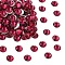 Preciosa® MAXIMA Crystal No Hotfix Flatback Stones, Czech Crystal, Dura Foiling, Round(438 11 615 Chaton Rose), 90110 Ruby, SS6(1.9~2.1mm)