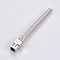 Stainless Steel Fluid Precision Blunt Needle Dispense Tips, Stainless Steel Color, 50x6.2x5.7mm, Hole: 4mm, Pin: 3.5mm