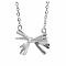 Sweet Stainless Steel Butterfly Pendant Necklace for Women's Daily Wear