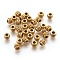 Tibetan Style Alloy Spacer Beads, Column, Antique Golden, Lead Free & Cadmium Free, 5x4mm, Hole: 2.2mm