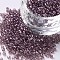 Glass Seed Beads, Trans. Colours Lustered, Round, Rosy Brown, 2mm, Hole: 1mm, 3333pcs/50g, 50g/bag, 18bags/2pounds