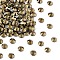 Preciosa® MAXIMA Crystal No Hotfix Flatback Stones, Czech Crystal, Dura Foiling, Round(438 11 615 Chaton Rose), 00030 261 Starlight Gold, SS10(2.7~2.9mm)