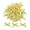 Polyester Costume Accessories, Bowknot, Light Khaki, 16x19x3mm