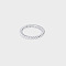 Stainless Steel Bamboo Joint Ring, Non-fading Fashion Ring, Stainless Steel Color, US Size 7(17.3mm)