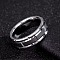201 Stainless Steel Finger Rings for Unisex, Stainless Steel Color, US Size 11(20.6mm)