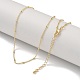 Ожерелья-цепочки из латуни KK-H503-36G-1