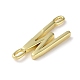 Подвески из латуни с покрытием для стойки KK-P245-07G-W-2