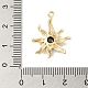Микро из латуни со стеклянными подвесками X-KK-U013-05G-3