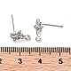 Поиск шпилек из латуни с микропаве из кубического циркония KK-K364-06P-3