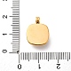 Подвески из нержавеющей стали 304 STAS-I331-34G-4