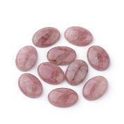 Натуральный кабошоны из земляничного кварца G-T020-13x18mm-28