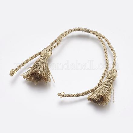 Скрученные полиэфирные браслеты KK-P146-15C-1