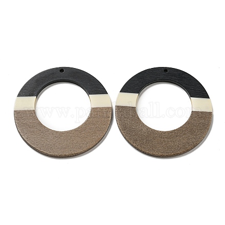 Подвески из смолы и ореха RESI-XCP0002-16E-1