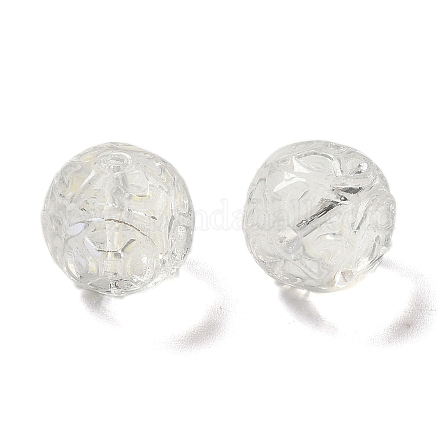 Прозрачные стеклянные бусины GLAA-D025-03H-1