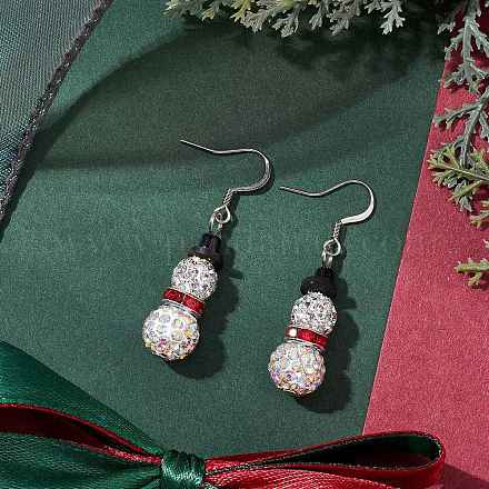 Серьги-подвески из нержавеющей стали 304 EJEW-JE06064-04-1