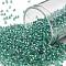 TOHO Round Seed Beads, Japanese Seed Beads, (264) Inside Color AB Crystal/Light Sea Green Lined, 11/0, 2.2mm, Hole: 0.8mm, about 1110pcs/10g
