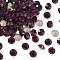 Preciosa® MAXIMA Crystal Round Stones, Czech Crystal, Dura Foiling, Round(431 11 615 Chaton), 20050 Amethyst, SS10/PP21(2.7~2.9mm)