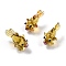 Handmade Lampwork Beads, Goldfish, Goldenrod, 25~35x15.5x16mm, Hole: 1.7mm