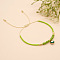 Glass eye bracelet summer beach vacation beaded jewelry simple stylish accessory