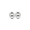 Non-Tarnish 304 Stainless Steel Connector Charms, Oval, Stainless Steel Color, 10x6.5x2mm, Hole: 2.5mm