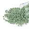 TOHO Round Seed Beads, Japanese Seed Beads, (PF570) PermaFinish Light Green Lime Metallic, 8/0, 3mm, Hole: 1mm, about 222pcs/10g