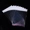 OPP Cellophane Bags, Rectangle, Clear, 17~17.5x10cm, Unilateral Thickness: 0.045mm, Inner Measure: 12.5x10cm