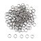 Tarnish Resistant 304 Stainless Steel Split Rings, Double Loops Jump Rings, Stainless Steel Color, 8x1.5mm