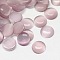 Cat Eye Cabochons, Half Round, Thistle, 12x3mm
