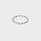 Stainless Steel Bamboo Joint Ring, Non-fading Fashion Ring, Stainless Steel Color, US Size 8(18.1mm)